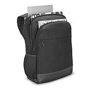 17IN ECOFRIENDLY BACKPACK BLK/PROFESS. RFID POCKET PROTECTION