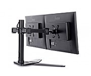 DUAL DESKTOP ARM STAND/10-30IN 100X100 HAS 10KG