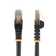 PATCH CABLE CAT6A 2M BLACK/STP 10GBIT/S M/M SNAGLESS