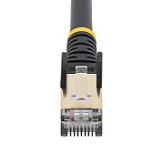 PATCH CABLE CAT6A 2M BLACK/STP 10GBIT/S M/M SNAGLESS