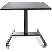 MOBILE STANDING DESK -PORTABLE/SIT STAND ERGONOMIC ROLLING CART