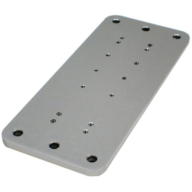 WALL MOUNT PLATE FOR SERIE 400/300/200/100 ALUMINUM