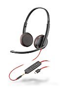 Poly Blackwire C3225 Stereo USB-C Headset (Bulk)