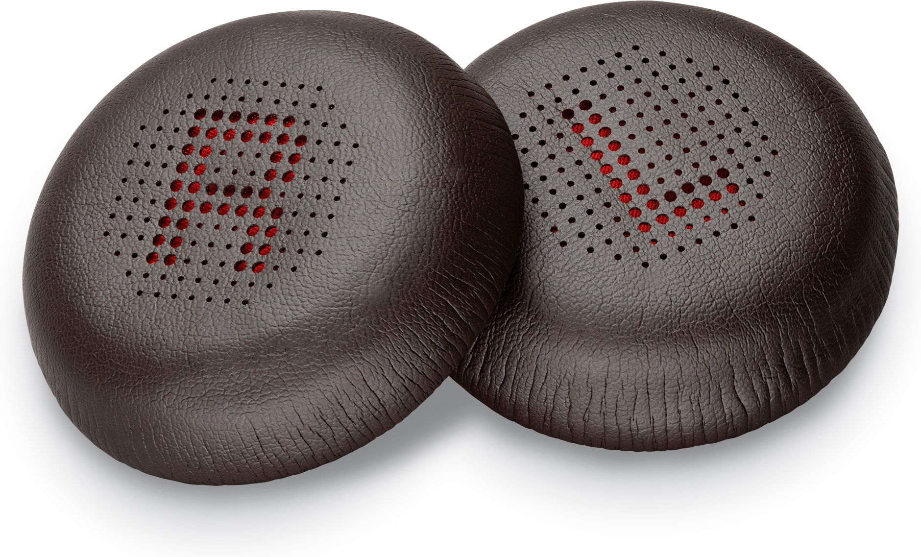 Poly Blackwire 7225 Espresso Leatherette Ear Cushions (2 Pieces)