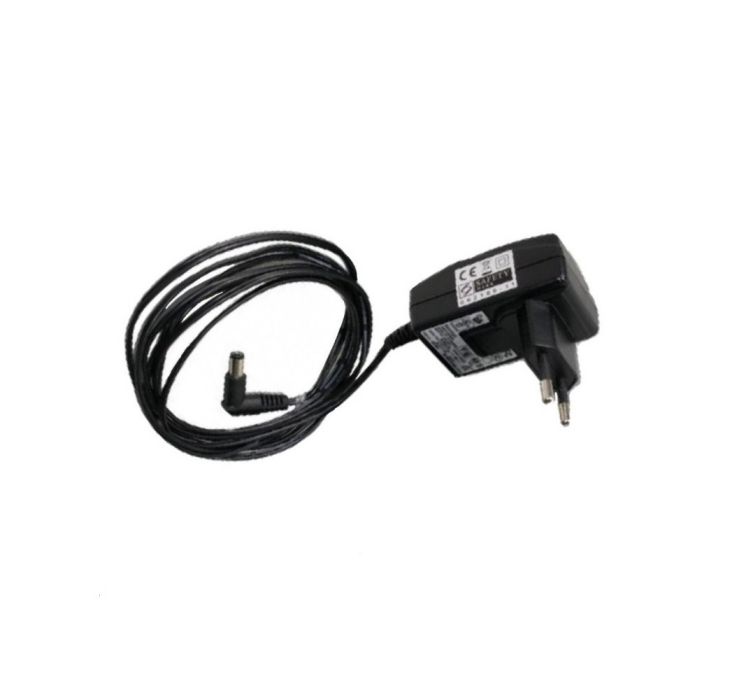 Power Supply: UK plug, 1.25A @ 12VDC, 90-255VAC @ 50-60Hz