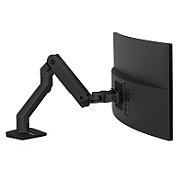 HX DESK MONITOR ARM MBK/42IN 9-19KG TILT 75 MIS-D 10Y W