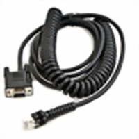 Cable, RS-232, 25P, Male, CBX800 Power Off Terminal, Coiled, 12 ft.