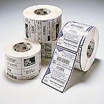 Label, Paper, 102x152mm Direct Thermal, Z-Select 2000D, Coated, Permanent Adhesive, 25mm Core, Perforation