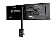 DUAL DESKTOP ARM CLAMP/10-30IN 100X100 HAS 10KG