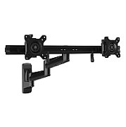 WALL MOUNT DUAL MONITOR ARM/.