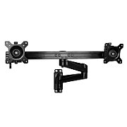 WALL MOUNT DUAL MONITOR ARM/.