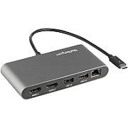 THUNDERBOLT 3 MINI DOCK/DUAL HDMI 4K