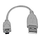 6IN MINI USB 2.0 CABLE/.