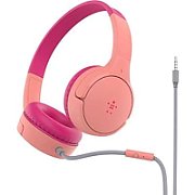 SOUNDFORM MINI WIRED ON-EAR/HEADPHONES FOR KIDS PINK