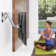 INTERACTIVE TV ARM WALLMOUNT/30-55IN 8-18KG MIS-E/F POLISHED