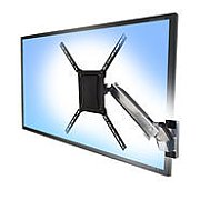 INTERACTIVE TV ARM WALLMOUNT/30-55IN 8-18KG MIS-E/F POLISHED