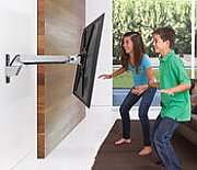 INTERACTIVE TV ARM WALLMOUNT/30-55IN 8-18KG MIS-E/F POLISHED