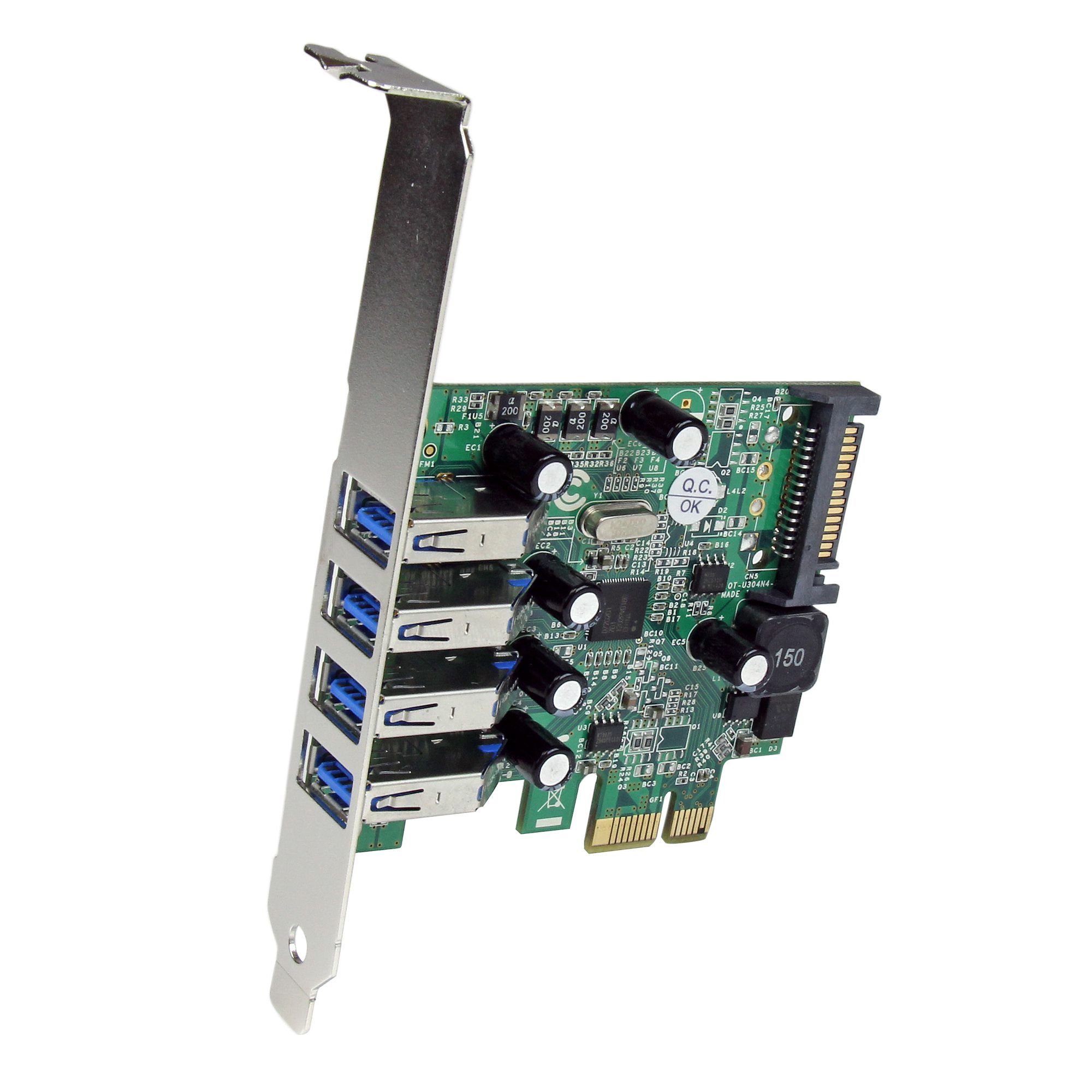 4 PORT PCIE USB 3.0 CARD/.