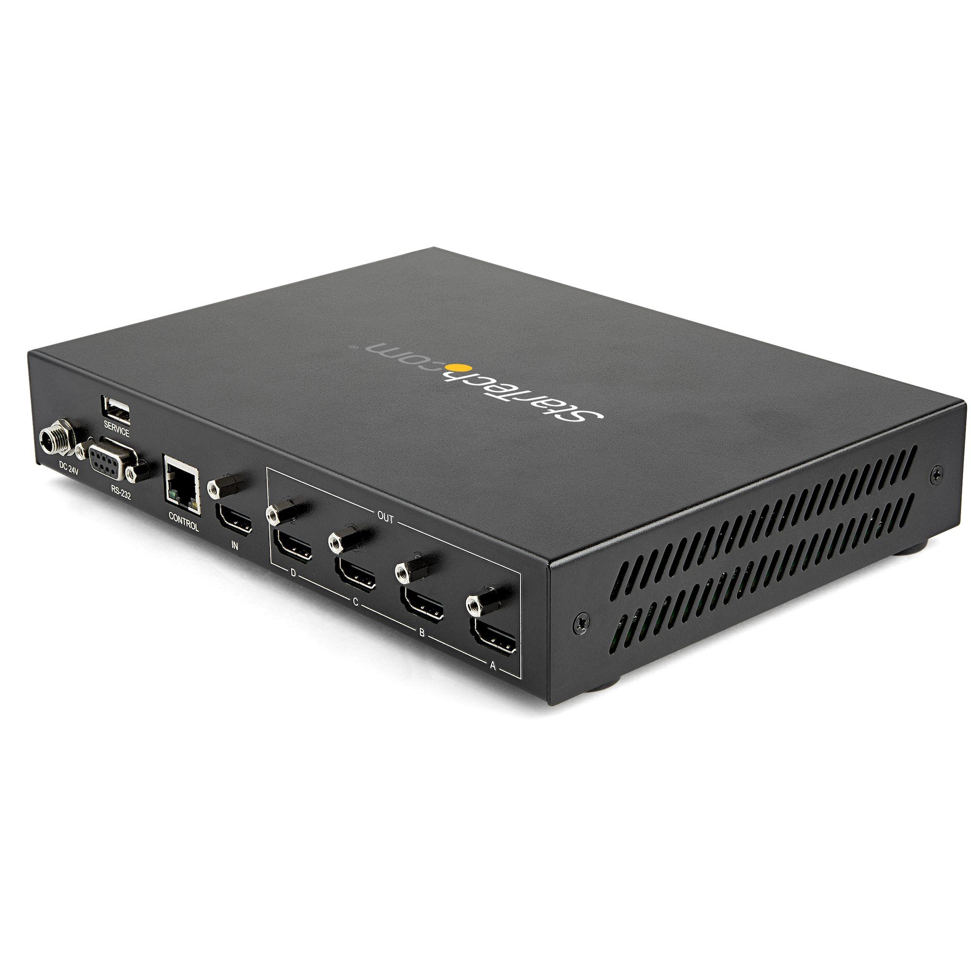 2X2 VIDEO WALL CONTROLLER/4K 60HZ - HDMI 2.0 - 1 IN 4 OUT