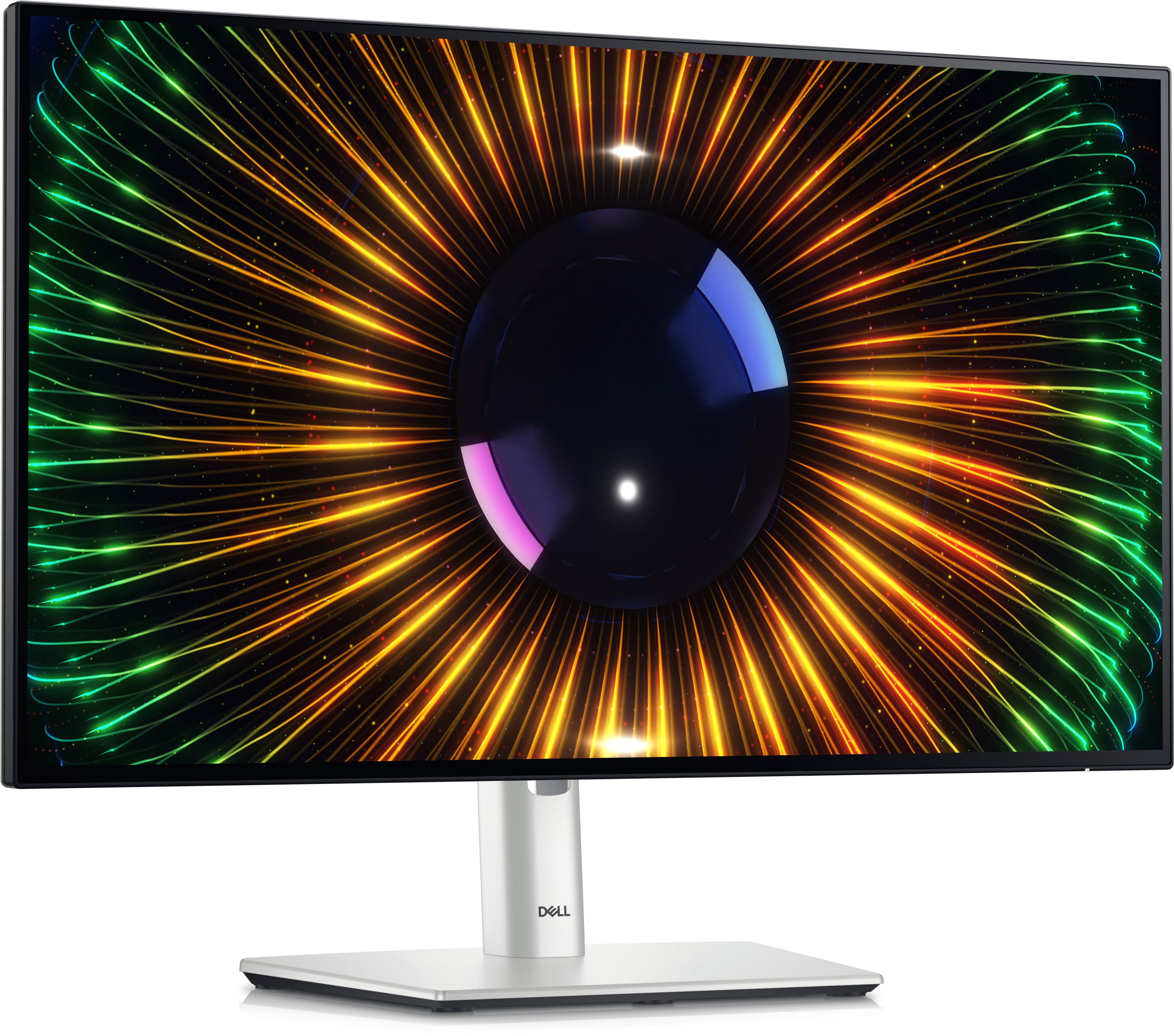 Monitor 23.8 inch LED Dell U2424H 1920 X 1080 pixeli, 120 Hz, 5 ms, Argintiu