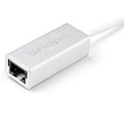 USB 3.0 NETWORK ADAPTER-SILVER/ALUMINUM DESIGN SILVER FINISH