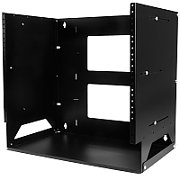 8U WALL-MOUNT RACK WITH SHELF/.