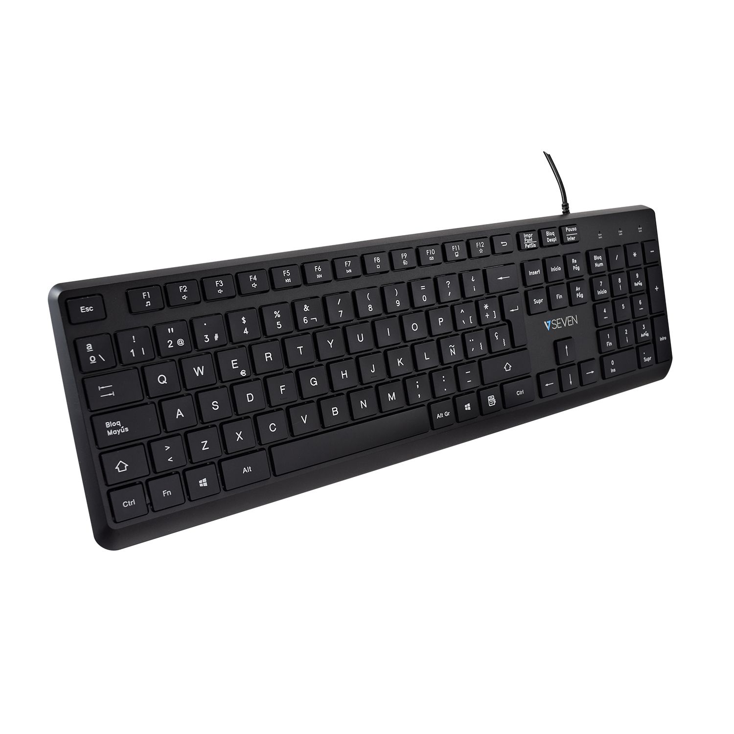 USB PRO KEYBOARD ES/QWERTY ES SPANISH LASERED KEYCAP