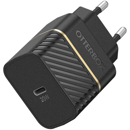 OTTERBOX EU WALL CHARGER 20W/BLACK PROPACK 1XUSB-C-20W USB-PD