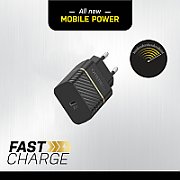 OTTERBOX EU WALL CHARGER 20W/BLACK PROPACK 1XUSB-C-20W USB-PD