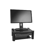 MONITOR RISER WITH DRAWER/.