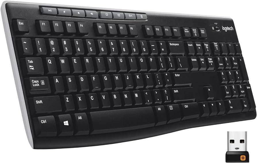 WIRELESS KEYBOARD K270/N/A - CZE-SKY - EER