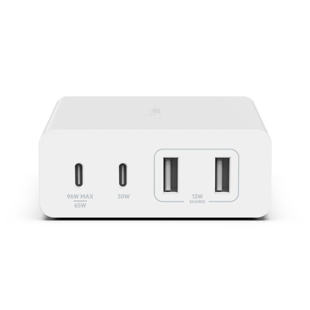 BELKIN 108W 4-PORTS USB GAN/DESKTOP CHARGER AND 2M CORD