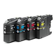 Cartus cerneala Brother LC121VALBPDR ,Black/tri-color ,4 x 300 pagini ,Original (LC121VALBPDR) 