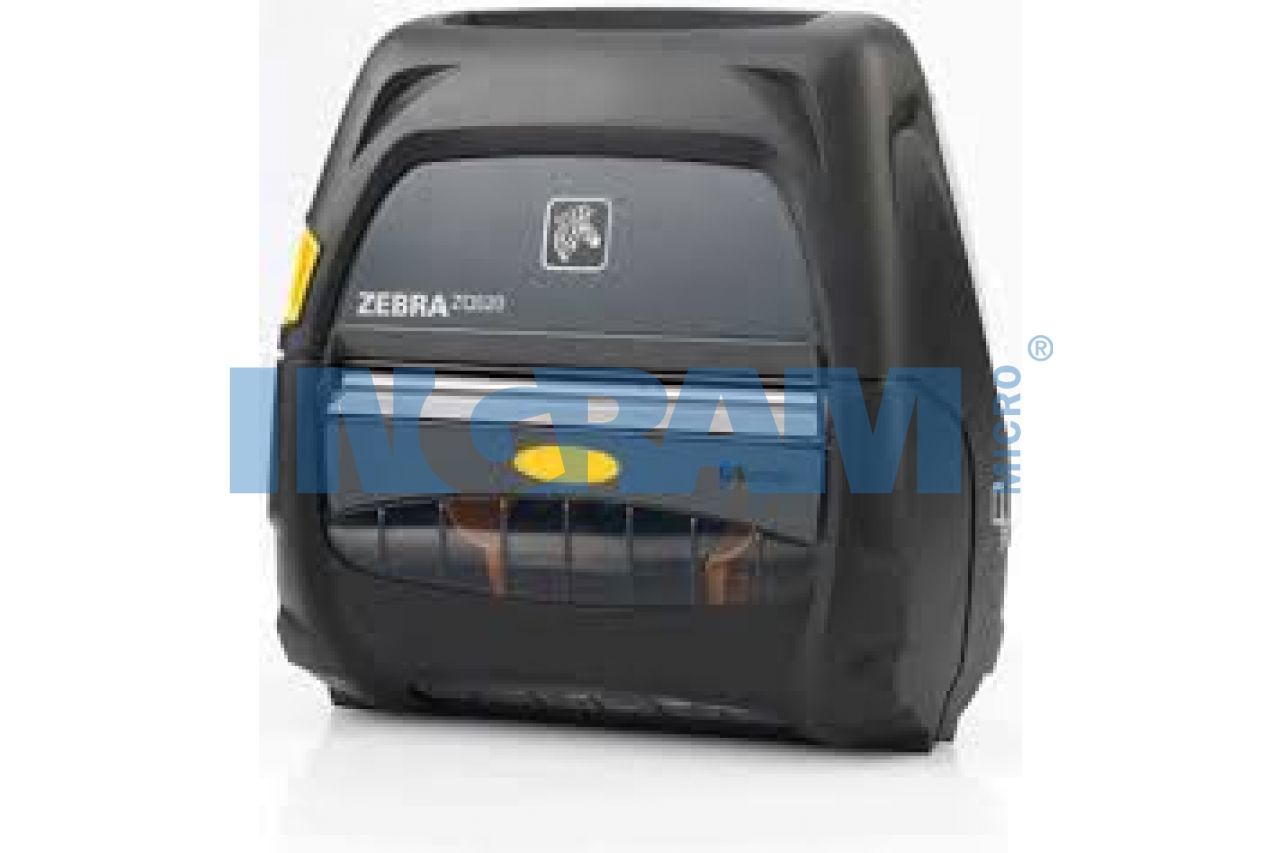 DT Printer ZQ521 media width 4.45 /113mm English/Latin fonts, Bluetooth 4.1, stnd battery, EMEA certs