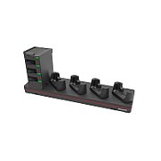 CT45 Non-booted 5 bay universal dock, charge up to 4pcs of CT45/CT40/CT45XP/CT40XP and 4pcs of CT40 batteries