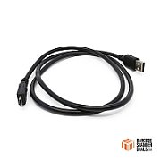 USB C TO USB A COMMUNICATIONS AND CHARGING CABLE, 1M LONG, CAN BE USED WITIH VEHICLE CRADLE # CRD-TC56-CVCD2-02.