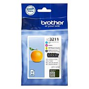 Cartus cerneala Brother LC3211VALDR ,Negru ,4 x 200 pagini ,Original (LC3211VALDR) 