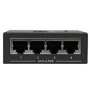 4 PORT GIGABIT POE+ INJECTOR/IN