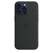 IPHONE 15 PRO MAX SILICONE CASE/WITH MAGSAFE - BLACK