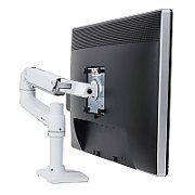LX DESK MOUNT LCD ARM WHITE/32IN 3.2-11.3KG LIFT33 MIS-D 10Y