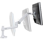 LX DESK MOUNT LCD ARM WHITE/32IN 3.2-11.3KG LIFT33 MIS-D 10Y