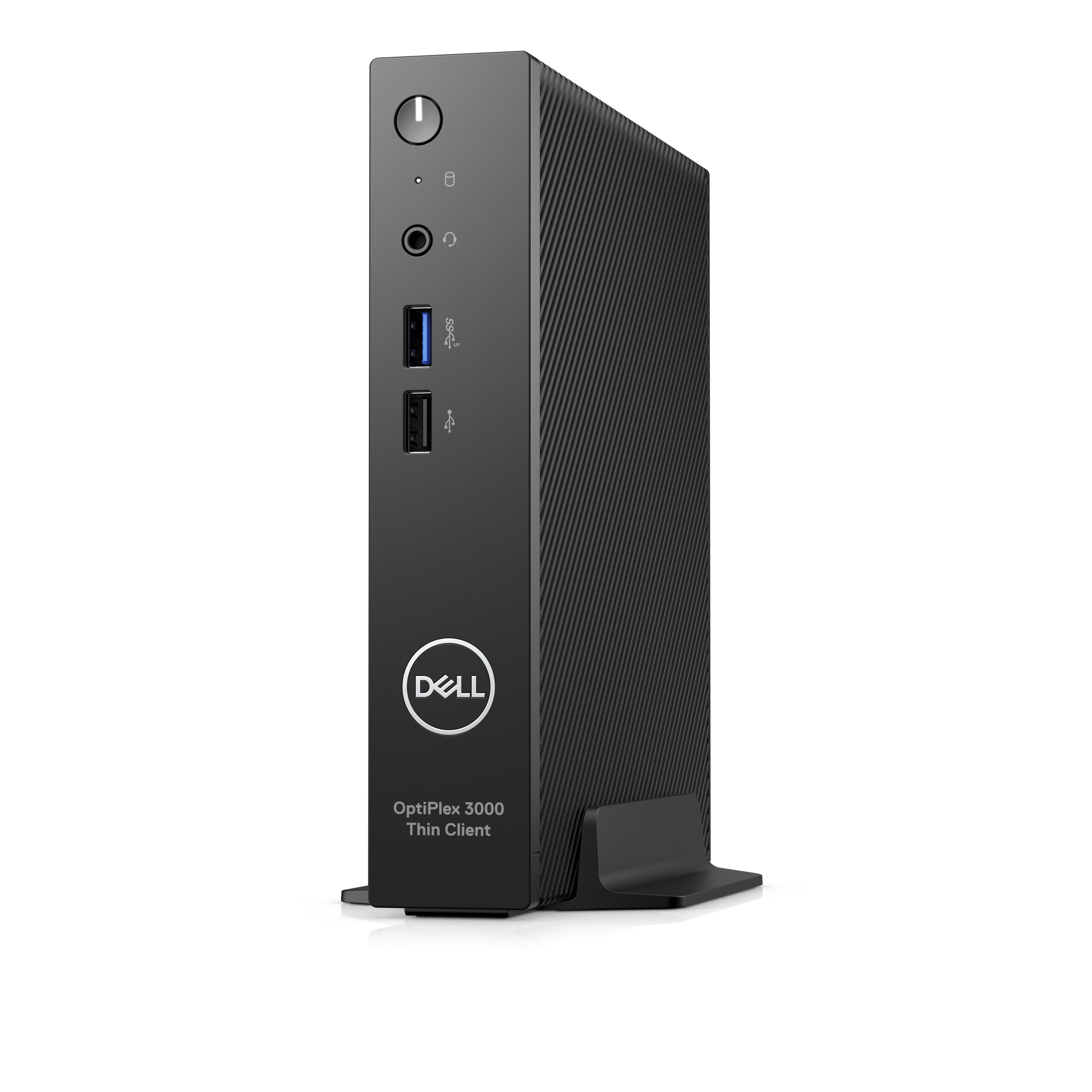 Desktop PC DELL OptiPlex 3000 TC, Intel Celeron N5105 (4 C / 4 T, 2.0 GHz - 2.9 GHz, 15 W), 8 GB RAM, 64 GB HDD, Fara unitate optica, Intel Intel UHD Graphics, Fara sistem de operare