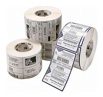 LABEL, POLYETHYLENE, 102X51MM THERMAL TRANSFER, POLYE 3100T GLOSS, PERMANENT ADHESIVE, 76MM CORE