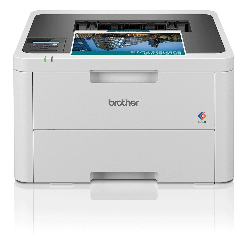 Imprimanta laser color Brother HL-L3215CW, A4, USB 2.0, Wi-Fi, 18 ppm negru, 18 ppm color