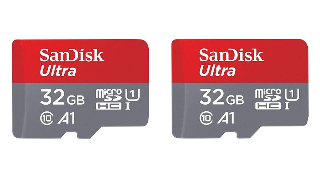32GB SANDISK ULTRA MICROSDHC+/SD 120MB/S A1 CL 10 UHS-I 2PACK
