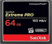 COMPACT FLASH CARD 64GB/EXTREME PRO 160MB/S VERSION