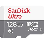 128GB ULTRA LITE WHITE/GRAY/MICROSDXC 100MB/S CLASS 10 UHS-I