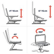 NEO-FLEX NOTEBOOK LIFT STAND/1.6-6.4KG