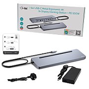 I-TEC USB-C ERGO 3X LCD DOCK/METAL ERGONOMIC 4K DOCK PD 100 W