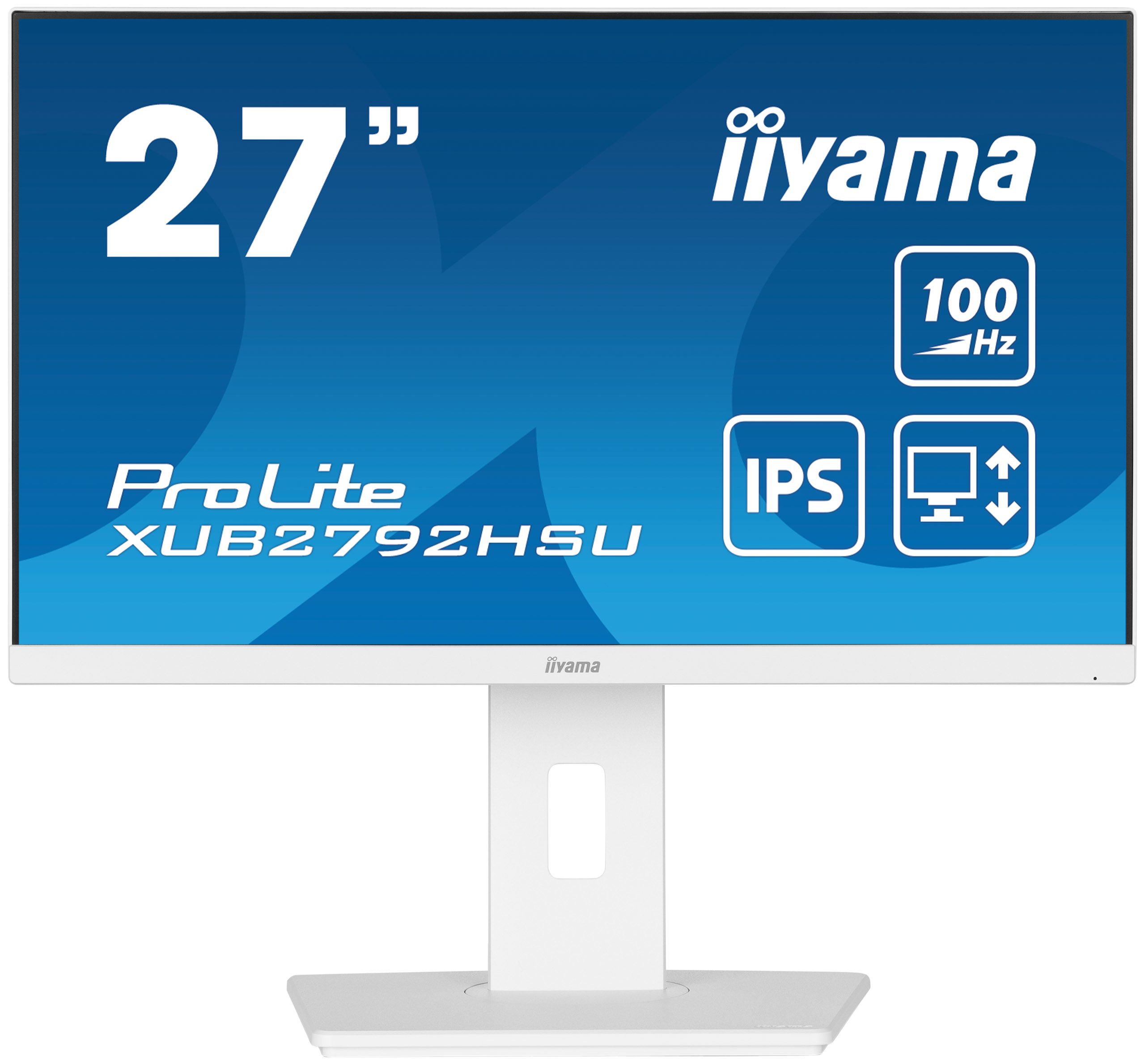 Monitor 27 inch IIyama XUB2792HSU-W6 1920 x 1080 pixeli, 100 Hz
